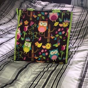 Girl owl diaper bag. Great condition